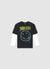 T-shirt over con stampa Nirvana
