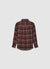 Checked shirt with bow