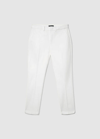 Cotton sateen trousers