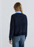 Crew neck jumper with raglan sleeves