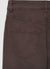 Solid colour five-pocket bootcut jeans