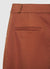 Pantaloni carrot in cotone rasatello