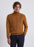 Rollkragenpullover mit geometrischem Strickmuster