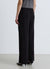 Pantalon wide leg avec drapé et épingle
