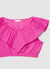 Sangallo blouse with ruffle