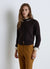 Cardigan with jewel collar and buttons