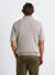 Solid colour knitted fabric T-shirt