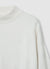 Maglia con collo perkins a tinta unita