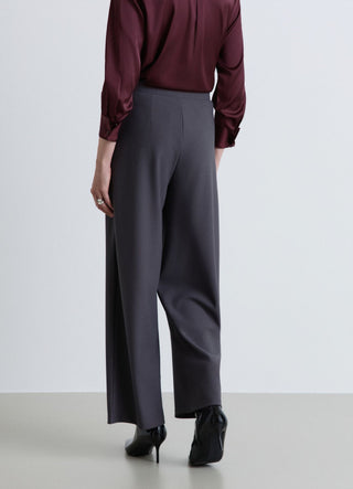 Pantaloni palazzo con cintura