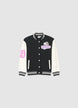 College-Bomberjacke mit Hello Kitty-Patch - 8-9