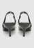 Slingback a punta con tacco medio