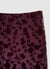 Midi-Rock mit Dévoré-Blumenmuster