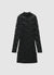Vestito mini in pizzo a collo alto