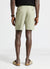 Linen blend bermuda shorts