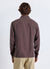 Plain solid colour regular fit shirt
