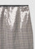 Karierte Palazzo-Hose mit Pailletten