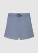 Linen blend bermuda shorts - 40 EU