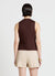 Jupe-short portefeuille unie
