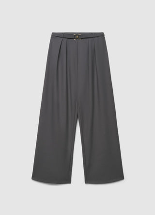 Pantaloni palazzo con cintura