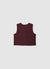Blouse sans manches unie