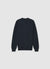 Long-sleeve solid colour polo shirt