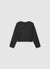 Cardigan crop in maglia con fiocchi