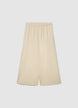 Solid colour cropped gym trousers - XS