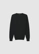 Pull col rond avec boutons - S