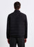 Padded jacket with zip and high collar