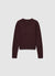 Crew neck jumper with dotted pattern