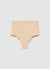 High-waisted shaping briefs with lace