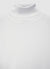 Plain-colour turtleneck jumper
