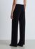 Plain-coloured palazzo gym trousers