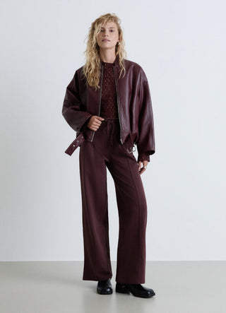 Pantalon de sport palazzo uni