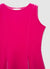 Vestito svasato senza maniche effetto luccicante