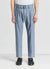 Pantaloni misto lino con fusciacca