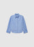 Camicia over a righe con strass