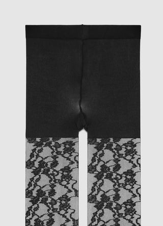 Collant in pizzo