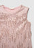 Kleid mit Pailletten und Fransen