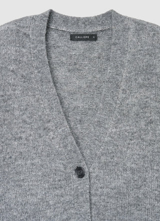 Oversized cardigan with buttons