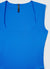 Bodysuit with square neckline