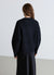 Solid-colour knitted cardigan with buttons