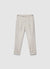 Pantaloni straight in velluto a coste con pinces