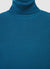 Plain-colour turtleneck jumper