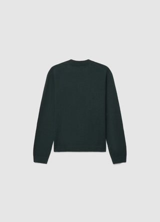 Cardigan con bottoni e scollo tondo