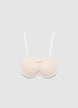 Padded push-up bra in a solid colour - 75 B