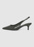 Slingback a punta con tacco medio