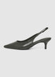 Slingback a punta con tacco medio - 38