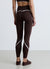 Leggings lunghi con profili a contrasto