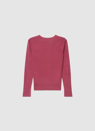Plain crew neck sweater